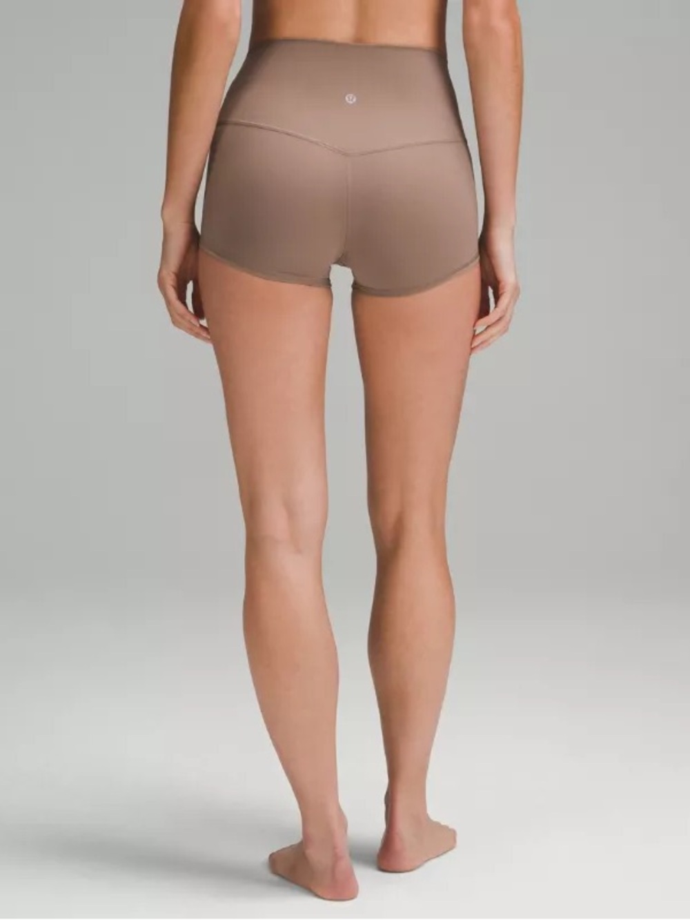 lululemon athletica Align High-Rise 2" Shorts in Brown Taupe Nude Taupetastic 8